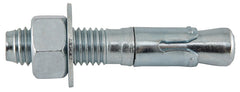 DeWALT Power-Stud 7430SD1 Wedge Anchor, 5/8 in Dia, 3-1/2 in OAL, Carbon Steel, Zinc