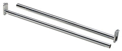 National Hardware DPV209 N338-335 Closet Rod, 72 to 120 in L, Steel, Bright