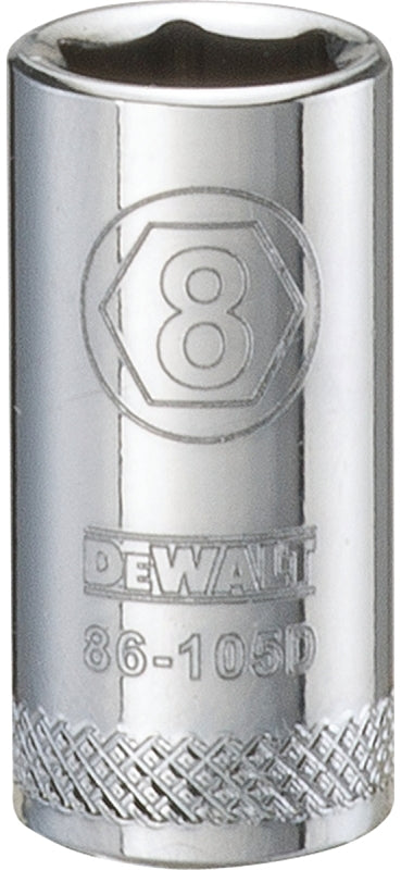 DWMT86105OSP SKT 1/4DR 6PT 8MM