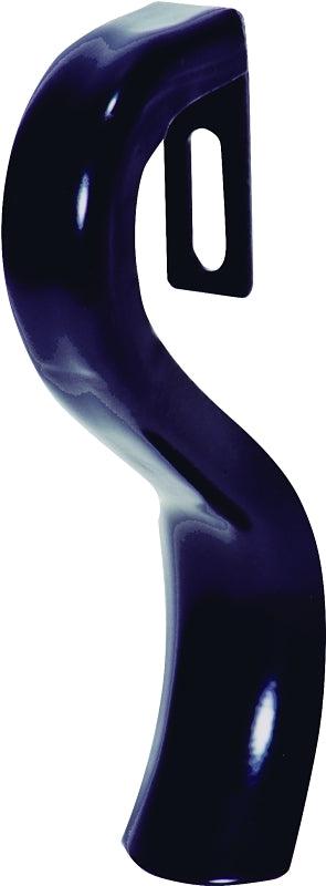 Village Ironsmith LT200 Lamb's Tongue, Steel, Black, For: 1-1/4 in Classic and Metropolitan Rail Systems