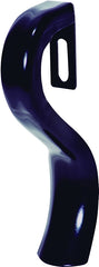 Village Ironsmith LT200 Lamb's Tongue, Steel, Black, For: 1-1/4 in Classic and Metropolitan Rail Systems