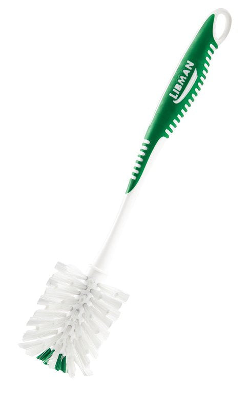 LIBMAN 1352 Bottle Brush, 12 in L x 2.3 in W Trim, Ergonomic-Grip Handle