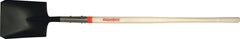 Razor-Back 44101 Shovel, 9-1/2 in W Blade, Steel Blade, Ashwood Handle, 48 in L Handle