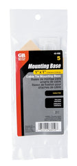 GB 45-MB Mounting Base, Nylon, Natural White