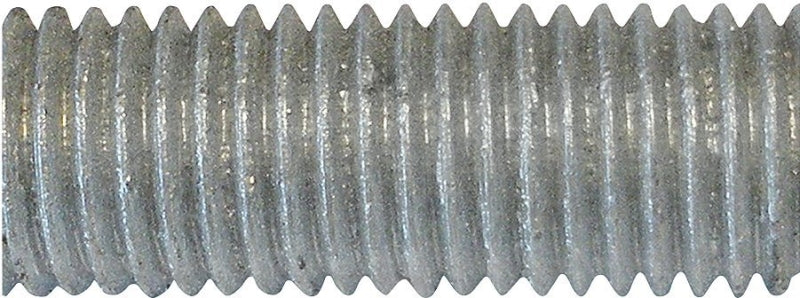 PFC TR-1007 Threaded Rod, 5/8-11 in Thread, 12 ft L, A Grade, Carbon Steel, Galvanized, NC Thread