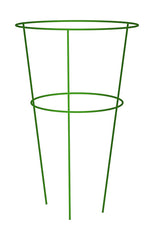 Glamos Wire 716009 Peony Support, 30 in L, 18 in W, Metal, Green