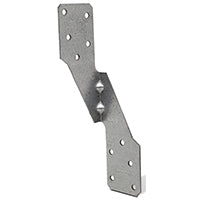 Simpson Strong-Tie H2.5A Hurricane Tie, 6 in L, 1-3/8 in W, Steel