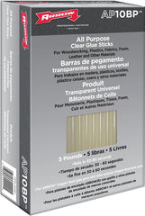 Arrow AP10BP Glue Stick, Clear, 84 oz