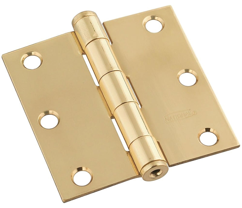 N238238 HINGE DOOR SLD BRS 3IN