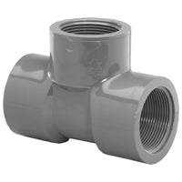 Lasco 805005BC Pipe Tee, 1/2 in, FIP, PVC, SCH 80 Schedule