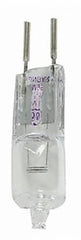 GE 97670 Halogen Bulb, 50 W, GY6.35 Bi-Pin Lamp Base, T3 Lamp, Cool White Light, 950 Lumens, 2800 K Color Temp