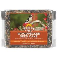 Audubon Park 14356 Black Oil Sunflower Seed Woodpecker Wild Bird Seed Cake, 2 lb, Cake, Bag