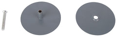 ProSource HSH-022-PS Hole Cover Plate, Steel, Power Coated, For: 1-3/8 to 2 Thick Doors in