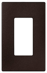 Eaton Cooper Wiring PJS PJS26RB-SP-L Wallplate, 4-7/8 in L, 3-1/8 in W, 1 -Gang, Polycarbonate, Oil-Rubbed Bronze
