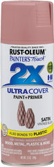 2X Ultra Cover 299887 Spray Paint, Satin, Vintage Blush, 12 oz, Can