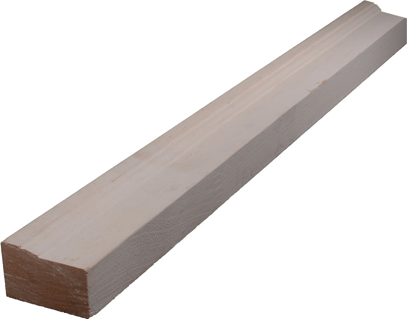ALEXANDRIA Moulding OW180-93096C1 Brick Moulding, 96 in L, 2 in W, Wood, Primed