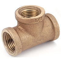738101-12 PIPE TEE BRASS 3/4IN