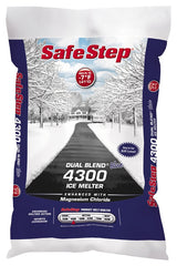 Safe Step Dual Blend 51151 Ice Melter, Crystalline Solid, Blue, 50 lb Bag