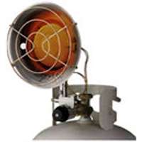 Reddy Heater Single Tank Top Heater, 9K/13K/15K BTU, Liquid Propane, Safety Tip Over, Steel, Silver