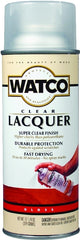 WATCO 63081 Lacquer Spray Paint, Gloss, Liquid, Clear, 11.25 oz, Aerosol Can