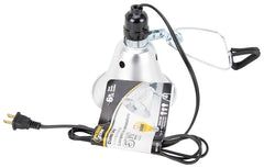 PowerZone ORCL060506B Clamp Light, Plug In Power Supplies, Clamp Lights Lamp, Silver