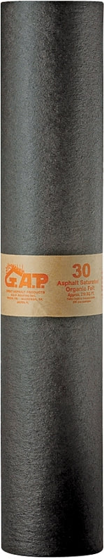 Orgill 30RF Roofing Felt, 72 ft L, 3 ft W