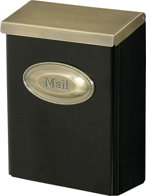 Gibraltar Mailboxes Designer Series DMVKGV04 Mailbox, 440 cu-in Capacity, Galvanized Steel, Powder-Coated, 9.7 in W