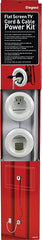 Legrand CMK70 Cord and Cable Power Kit, Low Voltage Cable, White