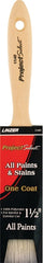 Linzer WC 1140-1.5 Paint Brush, 1-1/2 in W, 2-1/2 in L Bristle, Varnish Handle