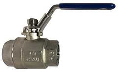 Midland Industries 949166 Ball Valve, 1-1/4 in Connection, FPT, 1000 psi Pressure