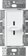 Lutron Skylark SFSQ-FH-WH Fan Control Switch, 1.5 A, 120 V, White