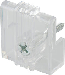 OOK 50226 Mirror Clip Set, Plastic, Clear, Wall Mounting