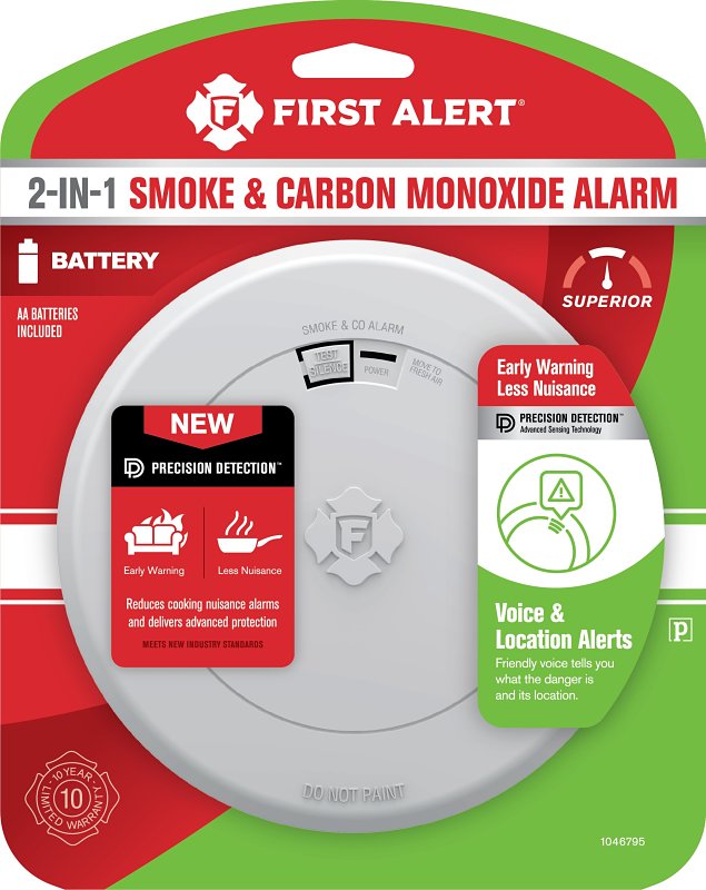 SMOKE&CRBN MONO OX ALARM VOICE