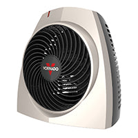 Vornado EH1-0092-69 Vortex Electric Heater, 12.5 A, 120 V, 1500 W, 3-Heating Stage, Black/Champagne