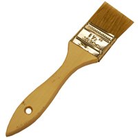 Wooster F5117-2 Paint Brush, 2 in W, 1-11/16 in L Bristle, China Bristle, Plain-Grip Handle