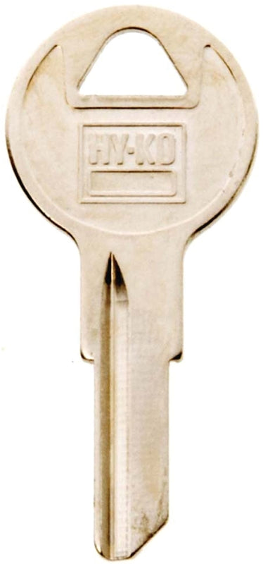 Hy-Ko 11010Y103 Key Blank, Brass, Nickel, For: Yale Cabinet, House Locks and Padlocks