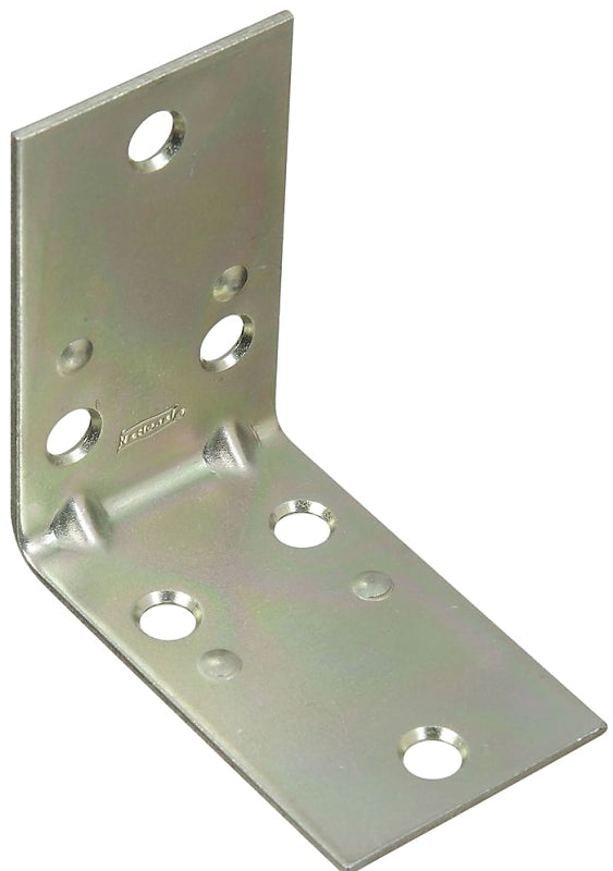 National Hardware MP121BC Series N285-536 Corner Brace, 2-1/2 in L, 1-1/2 in W, 2-1/2 in H, Steel, Zinc