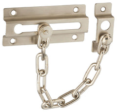 National Hardware V807 Series N336-016 Door Chain, Zinc, Satin Nickel