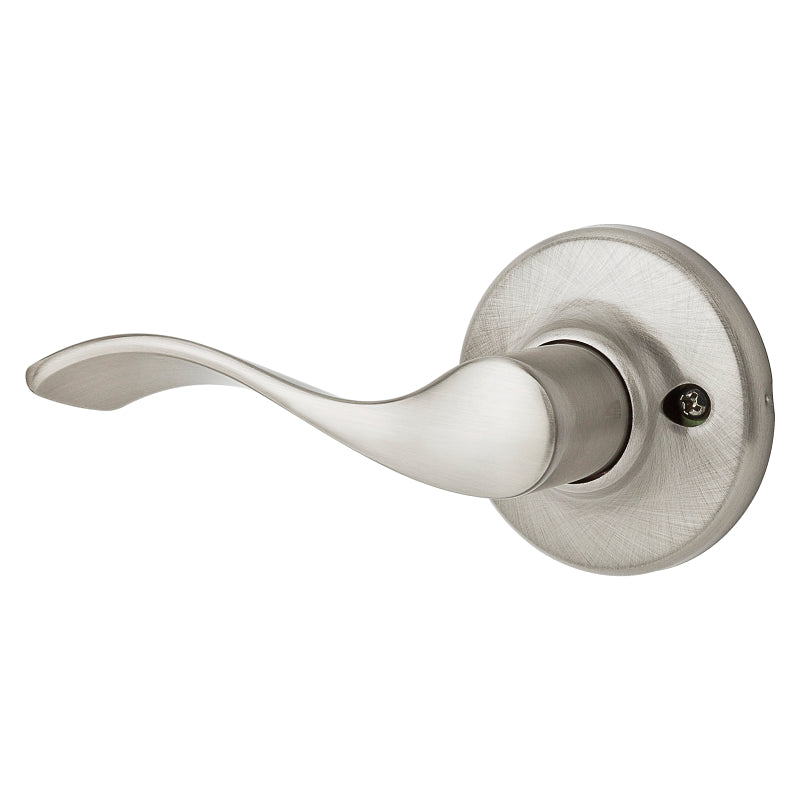 Kwikset 488BL LH 15 V1 Half Dummy Door Lever, Satin Nickel, Zinc, Residential, Left Hand, 3 Grade