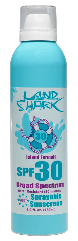 Land Shark LS91316 Broad Spectrum Sunscreen Lotion, White, Fragrance-Free, 6.5 oz