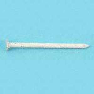 Maze SST31128252 Finishing Nail, 3D, 1-1/4 in L, Stainless Steel, Checkered Head, Plain Shank, White, 1 lb
