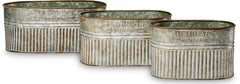 Behrens M19OS1 Stock Tanks, Oval, Steel, Aged