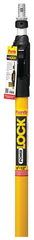 Purdy 140855661 Extension Pole, 1-5/16 in Dia, 6 to 12 ft L, Aluminum/Fiberglass, Rubber Handle
