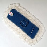 Rubbermaid Kut-A-Way FGK15300 WH00 Cut-End Dust Mop Head, Cotton, White