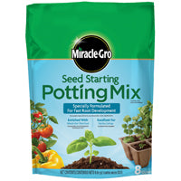 Miracle-Gro 74978500 Potting Soil, Solid, 8 qt