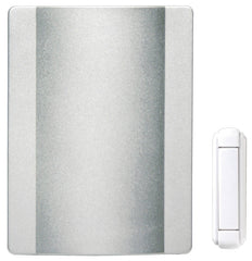 CHIME/BUTTON B/O SATIN NICKLE