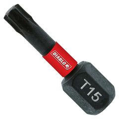 Diablo DT151P2 Screwdriver Insert Bit, #15 Drive, Torx Drive, 1 in L