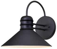 Westinghouse Watts Creek Series 6204400 Outdoor Wall Lantern, Steel Fixture, Textured Black Fixture