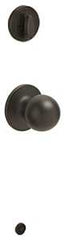 Schlage J Series JH59CNA716 Passage Knob, Knob Handle, Metal, Aged Bronze, 2-3/8, 2-3/4 in Backset