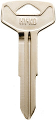 Hy-Ko 11010TR44 Automotive Key Blank, Brass, Nickel, For: Toyota Vehicle Locks